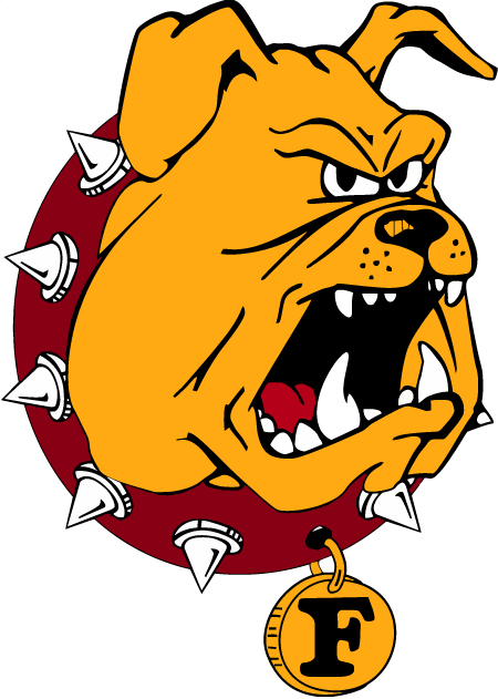 Ferris State Bulldogs 1993-2010 Primary Logo diy DTF decal sticker